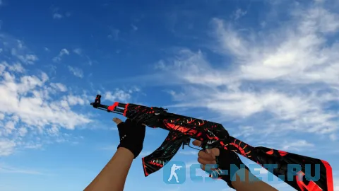Пак моделей оружия из CS GO с ручной анимацией осмотра для CS 1.6 (AK47)