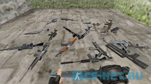 Пак «Стандартные модели оружия и звуки» для CS 1.6