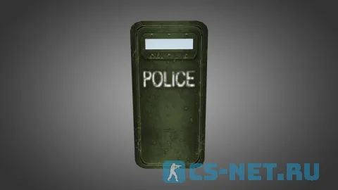 Модель «Green Police Shield» для CS 1.6