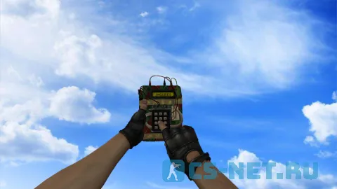 Модель «Новогодняя бомба из CS:GO» для CS 1.6 (скрин 2)