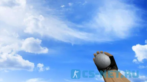 Модель слеповая гранаты «Флешка Снежок» для CS 1.6