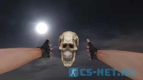 Модель HE гранаты «Human Skull Grenade» для CS 1.6