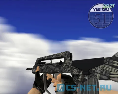 Пак моделей оружия «Vertigo 2021» для CS 1.6 (Famas)