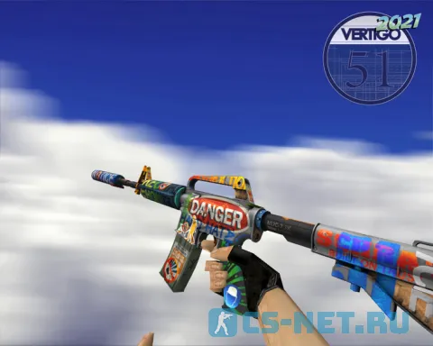 Пак моделей оружия «Vertigo 2021» для CS 1.6 (M4A1)