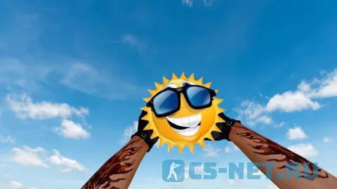 Модель гранаты «Sunny Smile Grenade» для CS 1.6 (скрин 2)