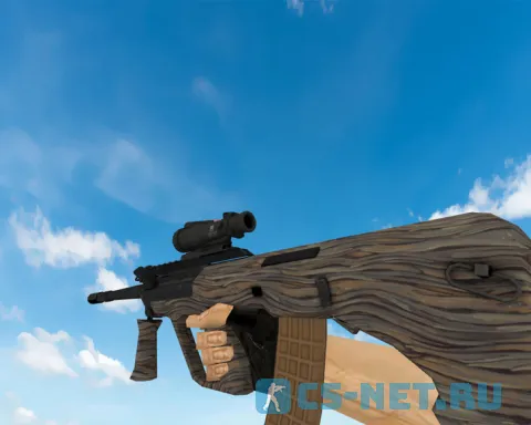 Пак моделей оружия из коллекции «Dust 2 2021» для CS 1.6 (AUG)