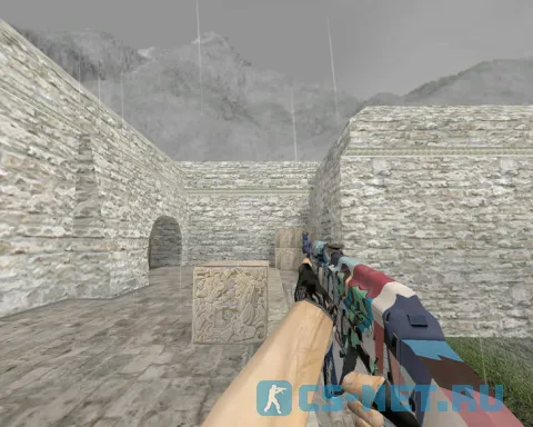 Пак моделей оружия «Хищные воды» (Riptide) для CS 1.6 (AK47)