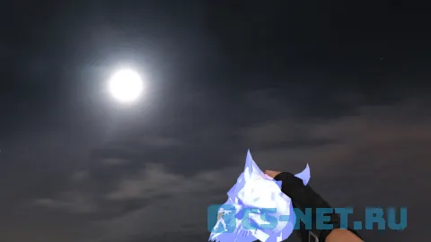 Модель HE гранаты «Ice Skull Grenade» для CS 1.6