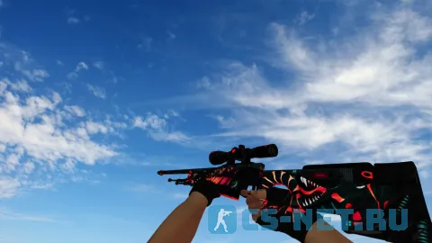 Пак моделей оружия из CS GO с ручной анимацией осмотра для CS 1.6 (AWP)