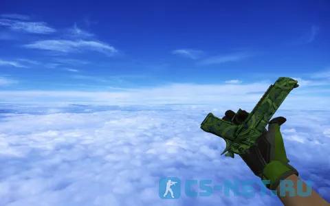 Пак моделей оружия «Перчатками спецназа | Изумрудная сеть» для CS 1.6 (Deagle)