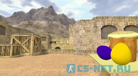 Модель HE гранаты «Пасхальные лакомства» для CS 1.6 (скрин 5)