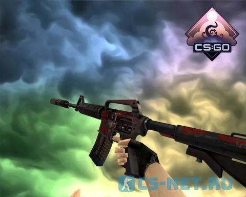 Пак моделей оружия «Грёзы и кошмары» для CS 1.6 (M4A1)