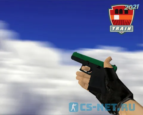 Пак моделей оружия из коллекции «Train 2021» для CS 1.6 (Glock)