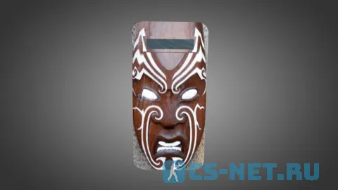 Модель «Maori Mask for Shields» для CS 1.6