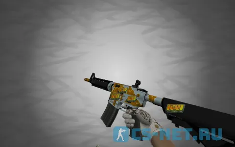 Пак моделей оружия «Водительские перчатки | Королевский змей» для CS 1.6 (M4A4)