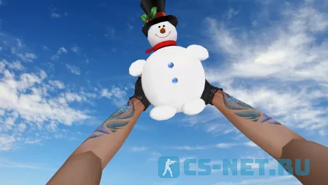 Модель HE гранаты «Happy Snowman Grenade» для CS 1.6 (скрин 2)