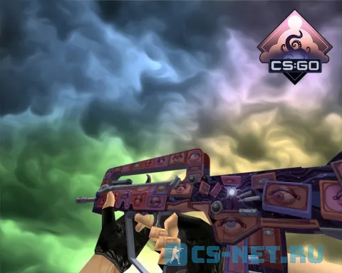 Пак моделей оружия «Грёзы и кошмары» для CS 1.6 (Famas)