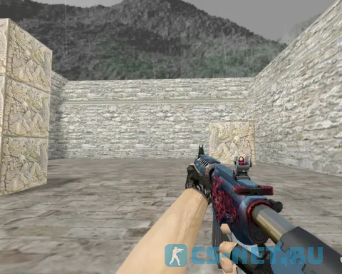 Пак моделей оружия «Хищные воды» (Riptide) для CS 1.6 (M4A4)