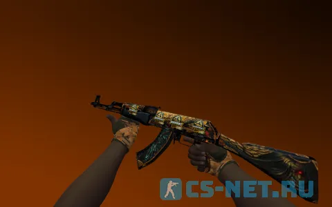 Пак моделей оружия с перчатками «Обмотки рук | Пустошь» для CS 1.6 (AK47)