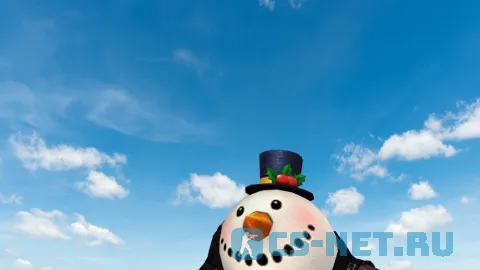 Модель HE гранаты «Weird Snowman Grenade» для CS 1.6