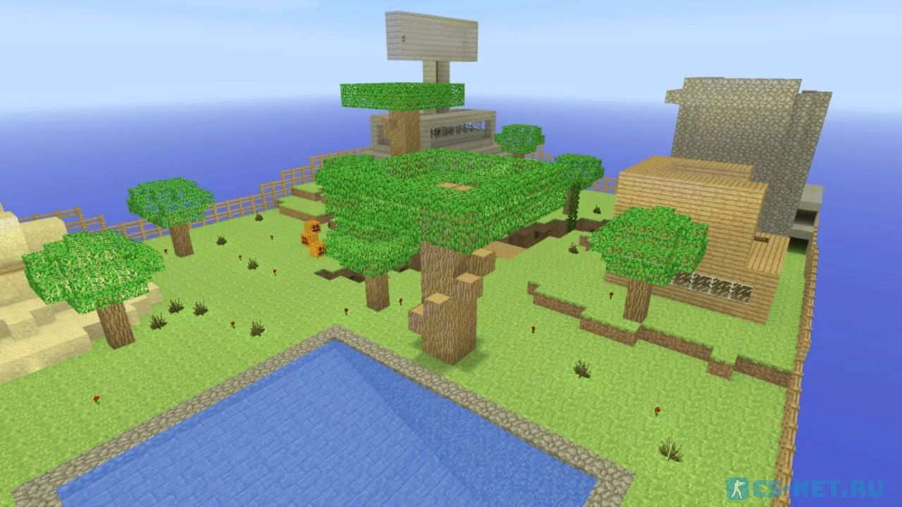Карта «zm_minecraft» для CS 1.6