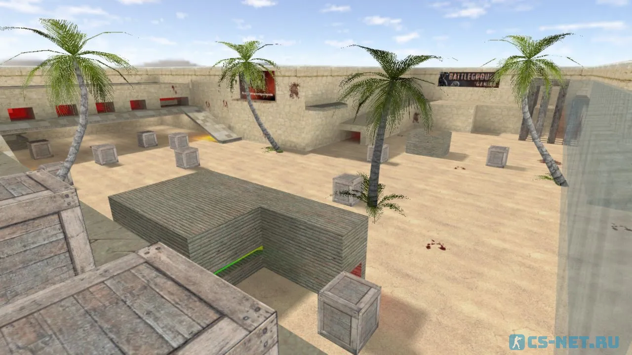 Карта «zm_battleground_foda» для CS 1.6