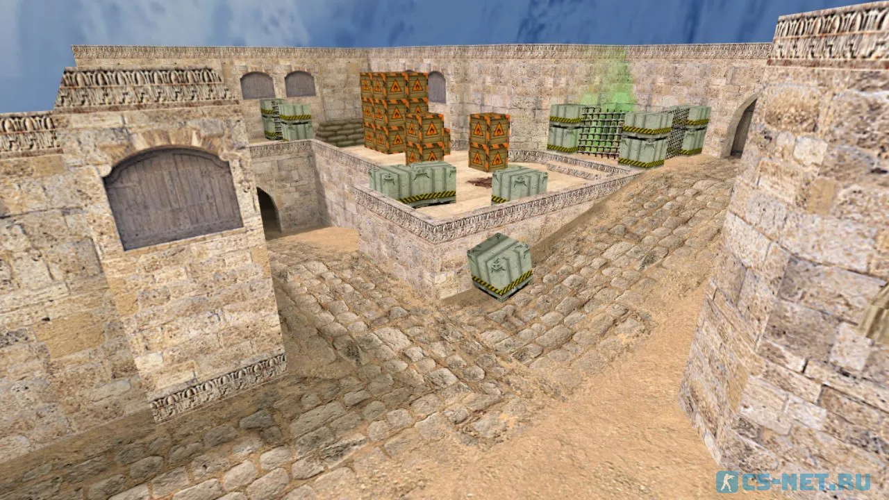 Карта «zm_dust2_new» для CS 1.6
