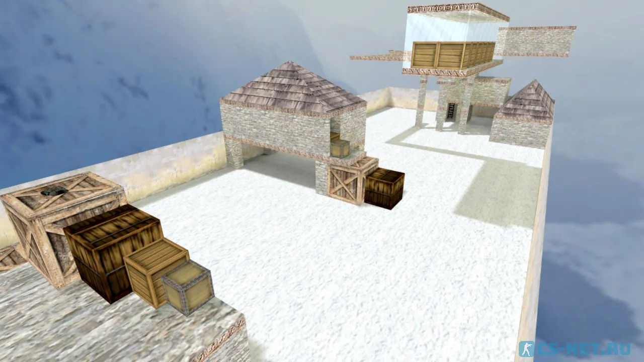 Карта «zm_snowbase2» для CS 1.6