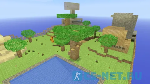 Карта «zm_minecraft» для CS 1.6