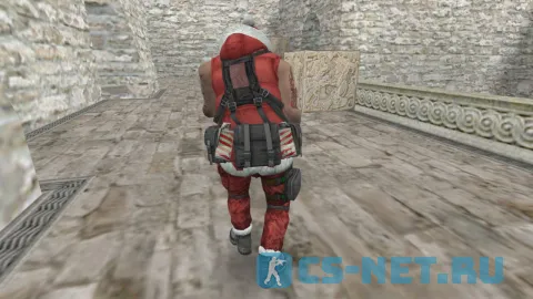 Модель «Battle Santa CT/TT» для CS 1.6 (вид сзади ТТ)
