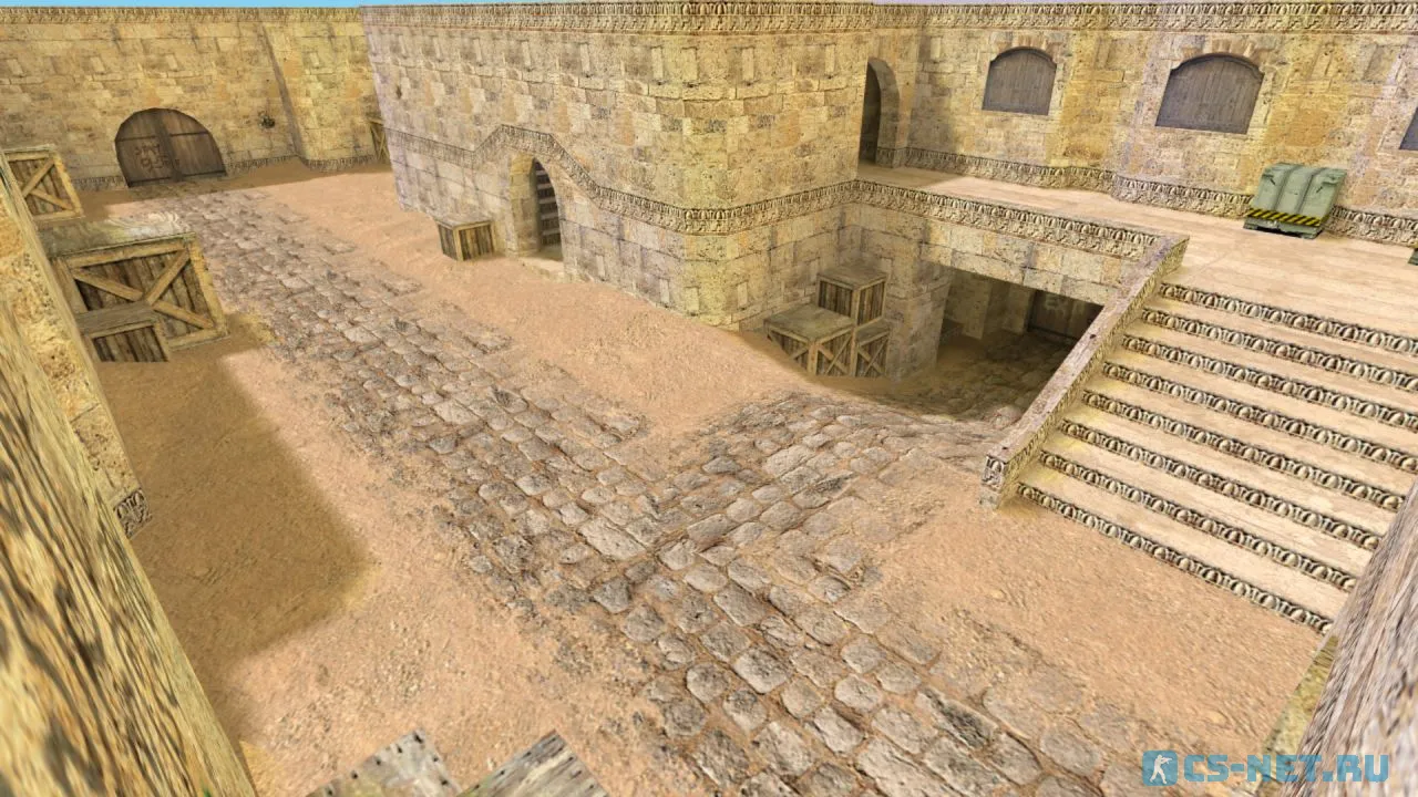 Карта «gg_mini_dust2» для CS 1.6