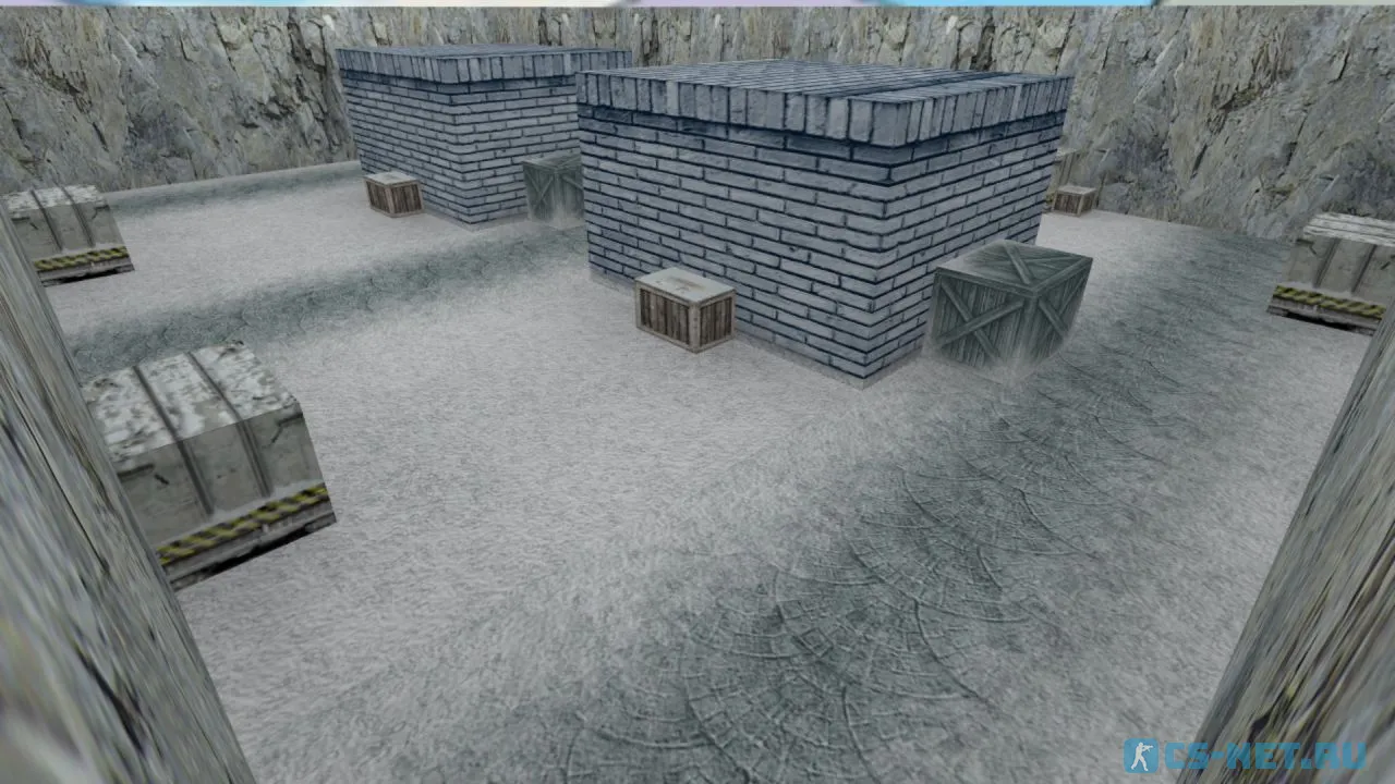 Карта «gg_mini_snow_fight» для CS 1.6