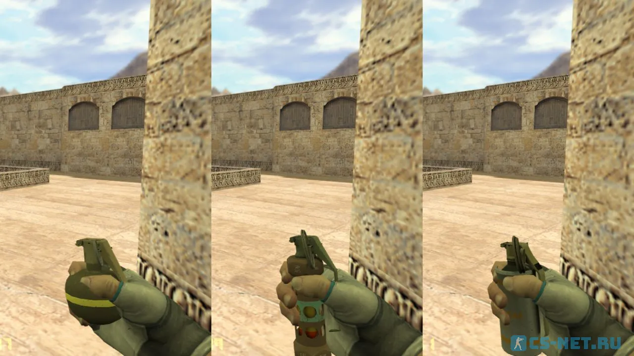 Сборка CS 1.6 eXtreme GO (гранаты)