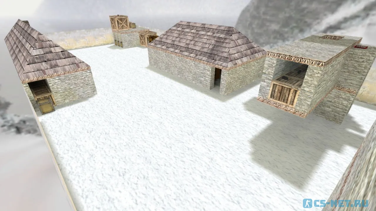 Карта «zm_snowbase» для CS 1.6