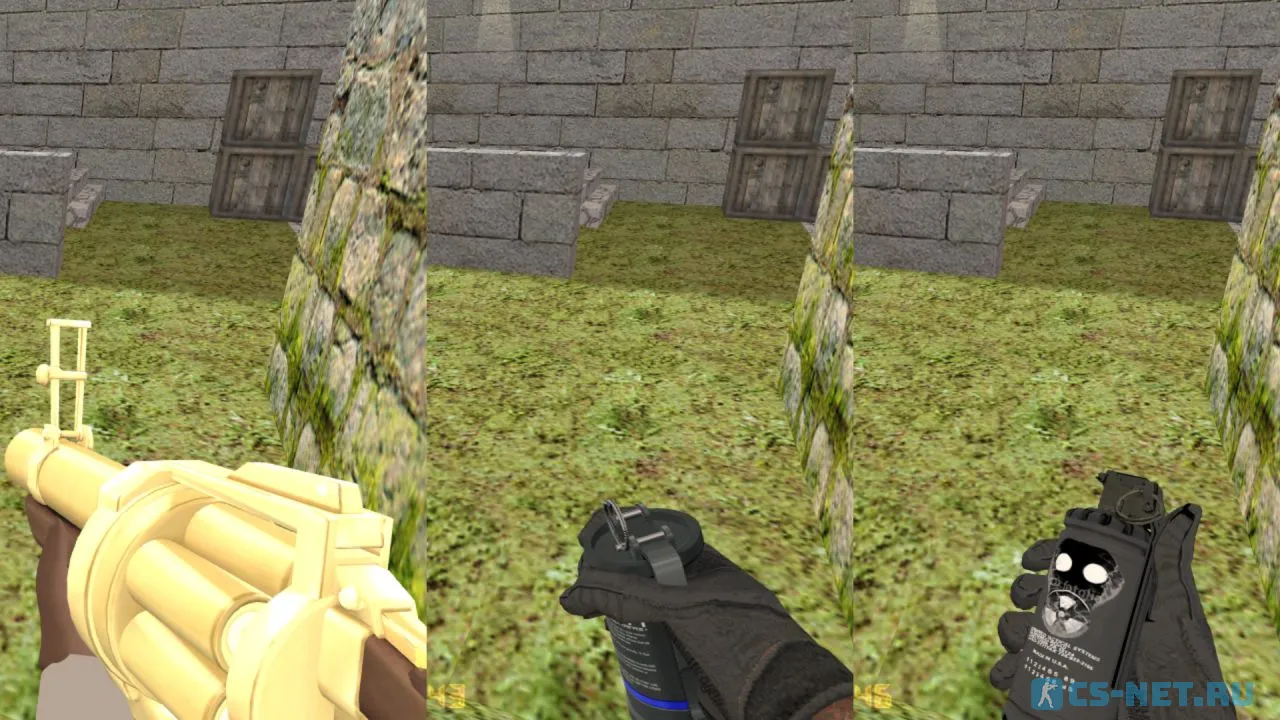 CS 1.6 Team Fortress 2 (гранаты)