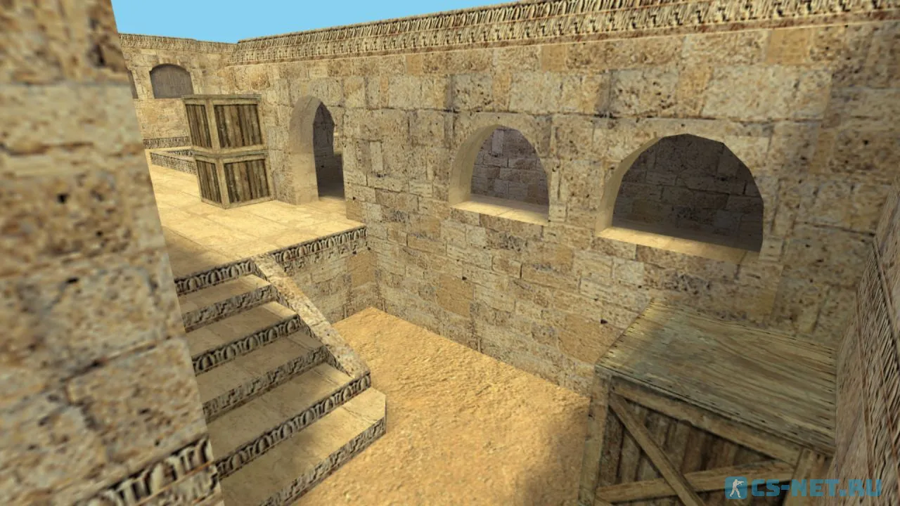 Карта «gg_dust2x2_cgds» для CS 1.6 (скриншот 3)
