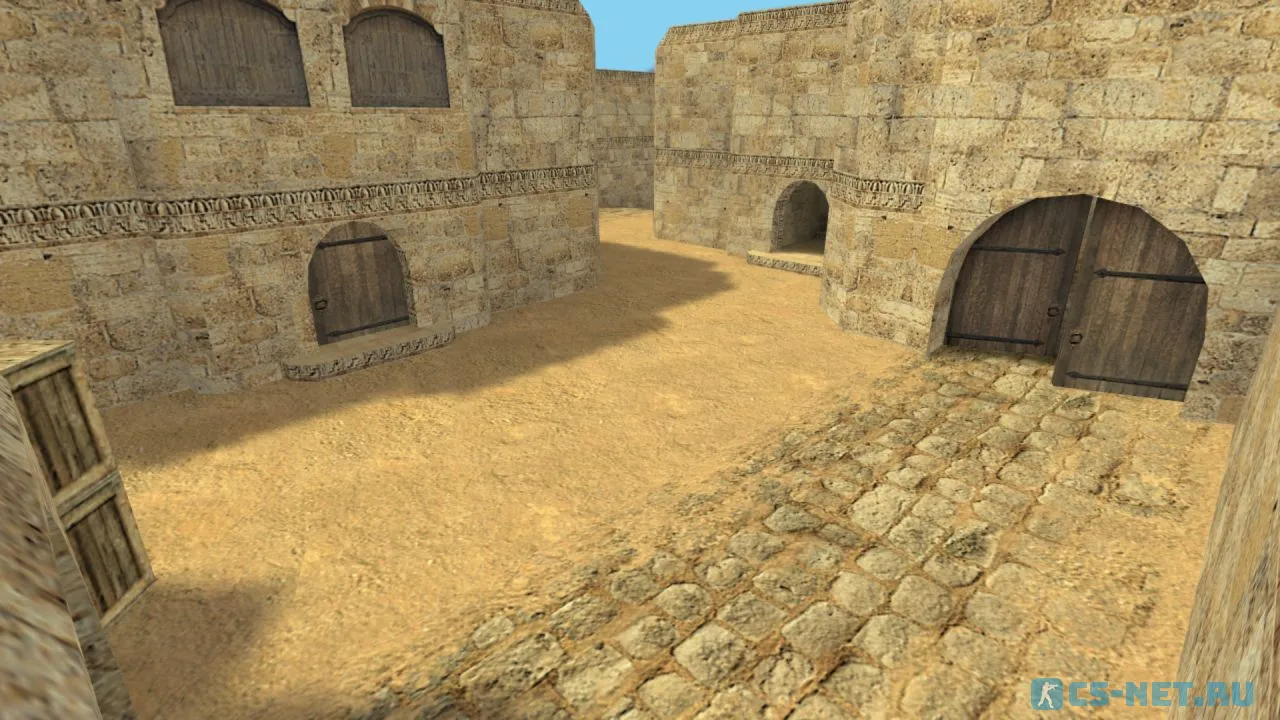 Карта «gg_dust2x2_cgds» для CS 1.6 (скриншот 2)