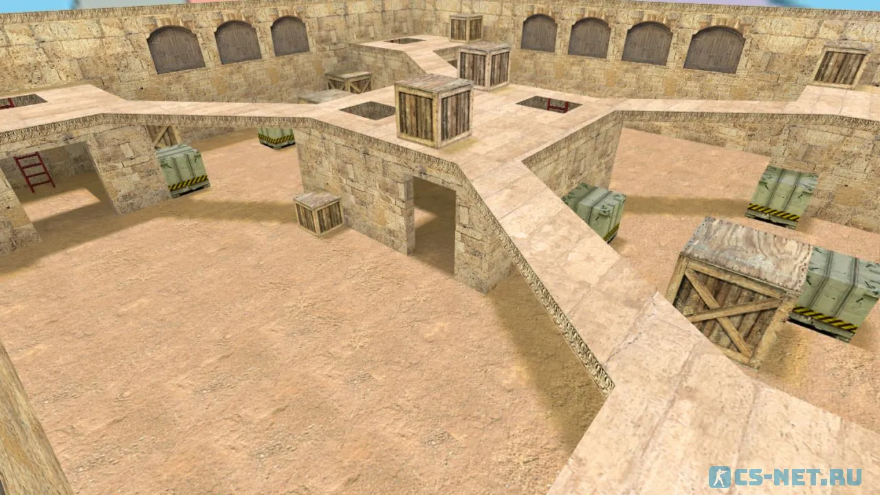 Карта «gg_strelbak» для CS 1.6