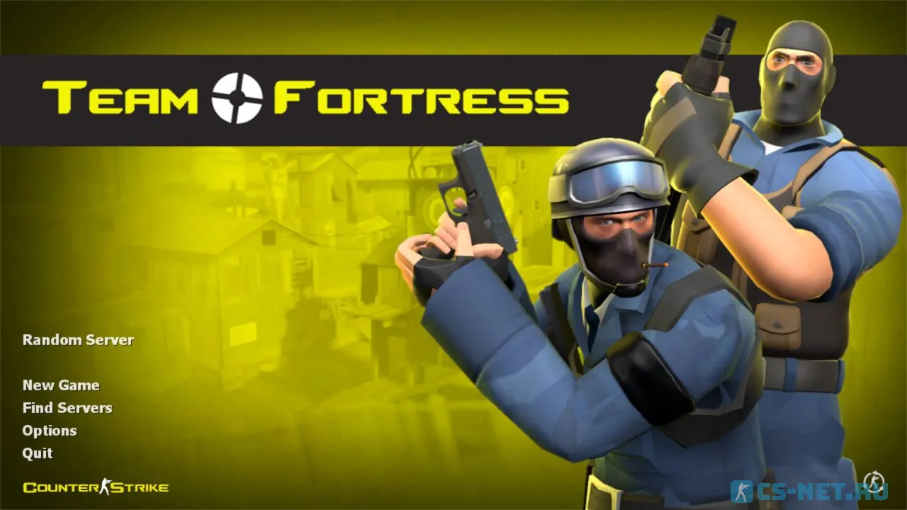 Сборка CS 1.6 Team Fortress 2