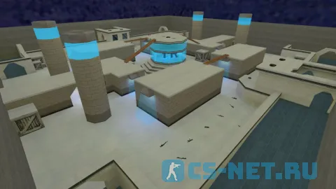 Карта «gg_fy_iceworld_1337» для CS 1.6