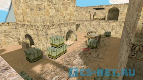 Карта «gg_dust_house» для CS 1.6