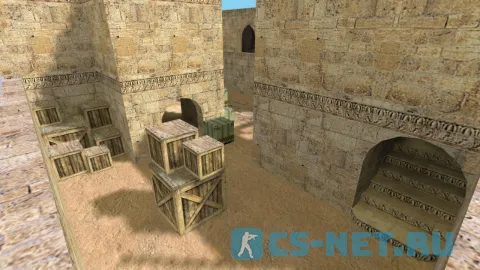 Карта «gg_dust_house» для CS 1.6 (скриншот 6)