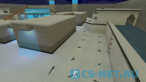 Карта «gg_fy_iceworld_1337» для CS 1.6 (скриншот 2)