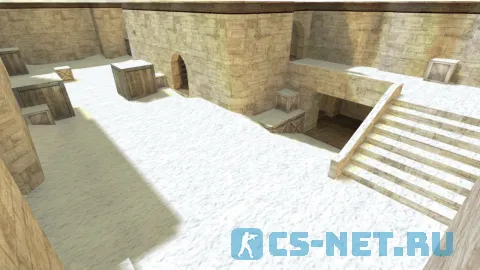Карта «gg_mini_dust2_winter» для CS 1.6