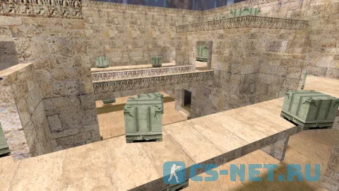 Карта «gg_dusted_houses» для CS 1.6 (скриншот 4)