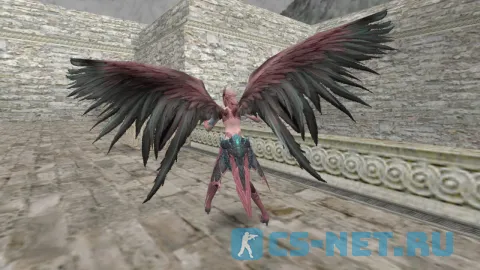 Модель персонажа «Specular  (Спекуляр)» из игры «Lineage 2» для CS 1.6 (вид сзади)