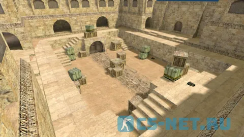 Карта «gg_dust_arena» для CS 1.6
