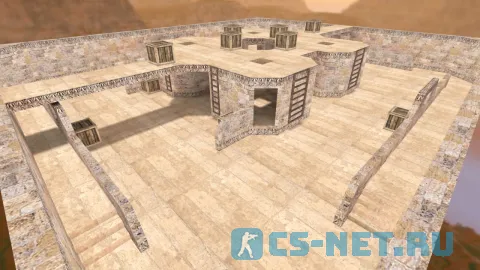 Карта «gg_fy_deagle_dustworld2» для CS 1.6