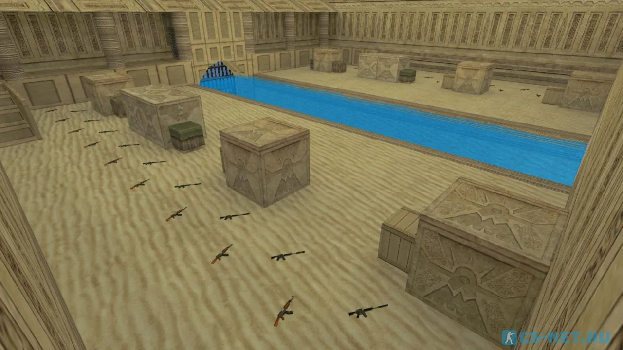 Карта «aim_arena» для CS 1.6