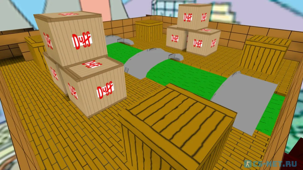 Карта «gg_mini_simpsons» для CS 1.6